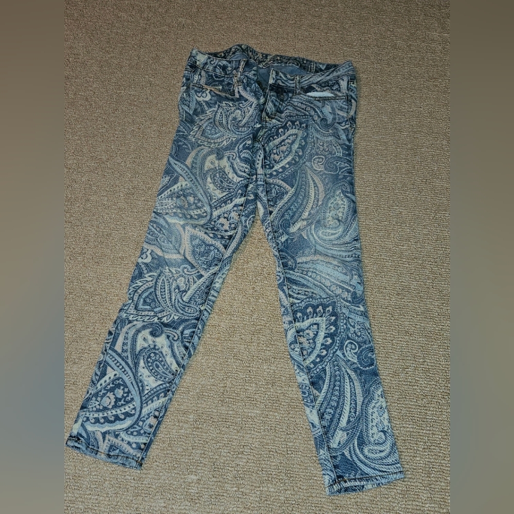 Paisley Print Women's Jeans